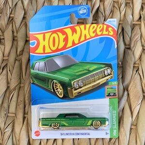 1964 Lincoln Continental Hot Wheels Green  Car HW 2024 Dollar General Exclusive